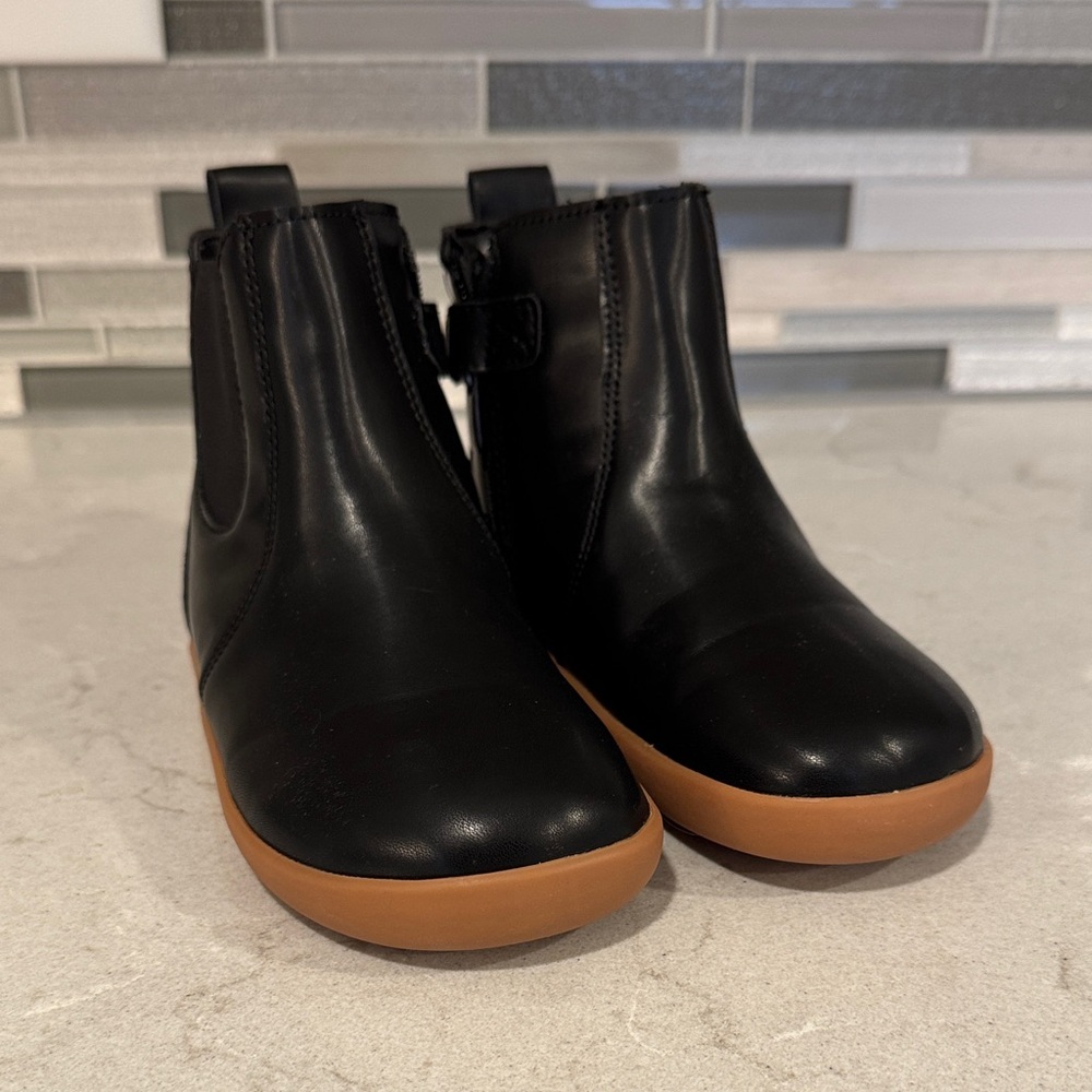 Ten Little Black Chelsea Boots size 1 unworn
